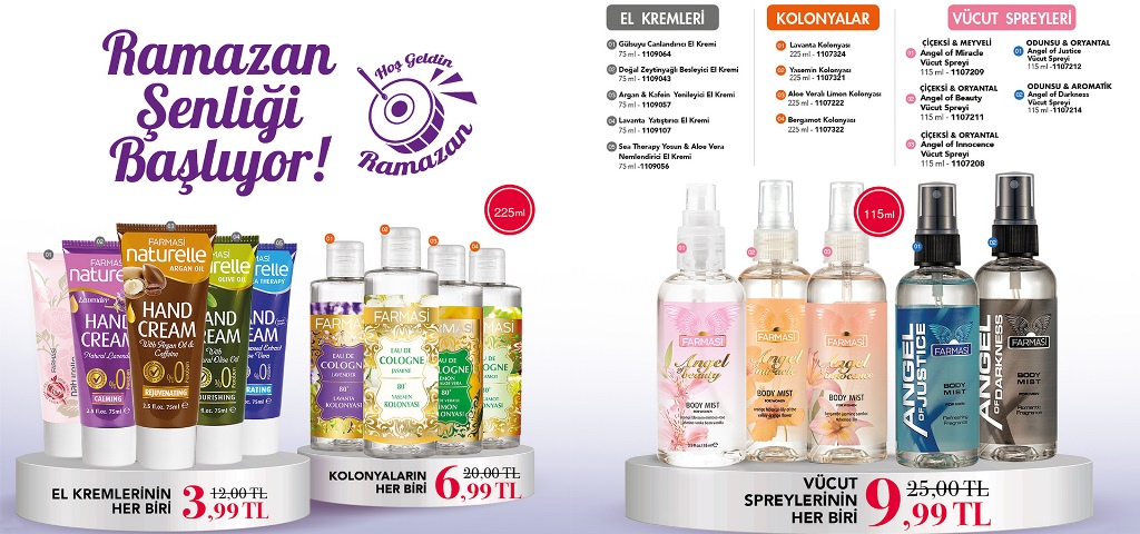 Farmasi Mayıs 2018 Kampanyaları